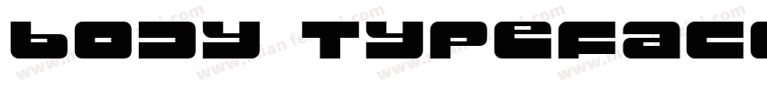 Body Typeface字体转换